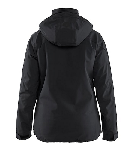 440819179999 - Ladies Winterjacket Stretch Zwart rugzijde